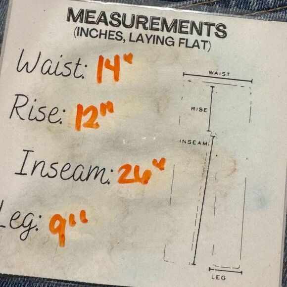 SLVRLAKE Jeans Womens 28 Frankie Crop Flare Raw Hem USA Made Cotton - Picture 8 of 8